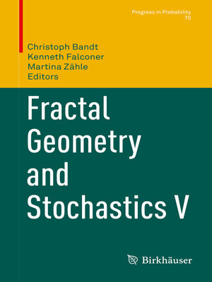 cover image of Fractal Geometry and Stochastics V